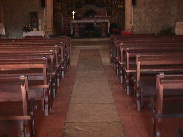 Interior da Igreja de N.S. do Pranto (Dornes)